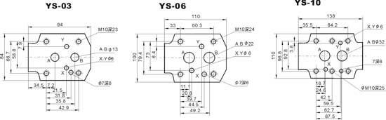 YS-03   YS-06  YS-10     先导顺序阀