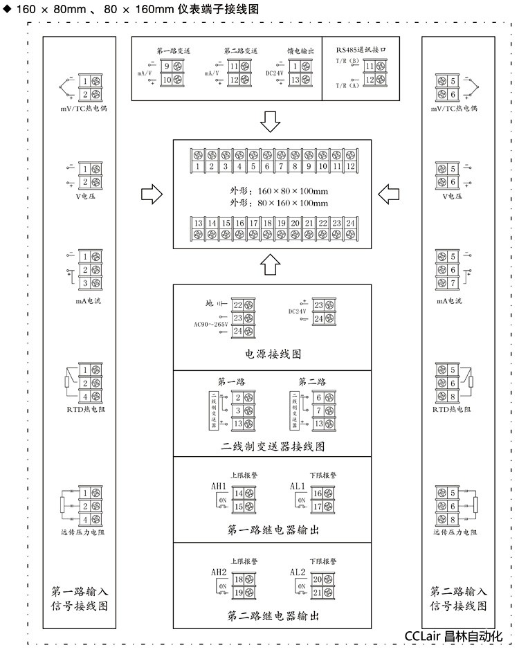 数显控制仪 XWP-D823 