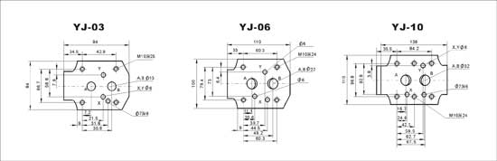 YJ-03 YJ-06 YJ-10 先导减压阀
