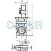 CCQ-50，CCQ-63，CCQ-80，CCQ-100，CCQ-150，气动超高真空插板阀