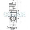CCD-50，CCD-63，CCD-80，CCD-100，CCD-150，电动超高真空插板阀