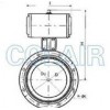 GIQ-40C，GIQ-50C，GIQ-65C，GIQ-80C，GIQ-100C，GIQ-150C，气动高真空蝶阀