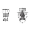CCV-062-X-0.2N,CCV-062-X-2.0N,CCV-062-X-4.0N,CCV-062-X-7.0N,CCV-062-X-0.2V,螺纹插装式单向阀