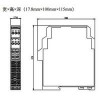 NPDL-0020421,NPDL-0020521,C交流供电单相交流电流变送器