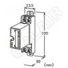 MDP-100/MDP-200, MDP-100/A33,MDP-100/Q,最大负载1A 插入型MDP-200/A33,MDP-200/Q避雷器