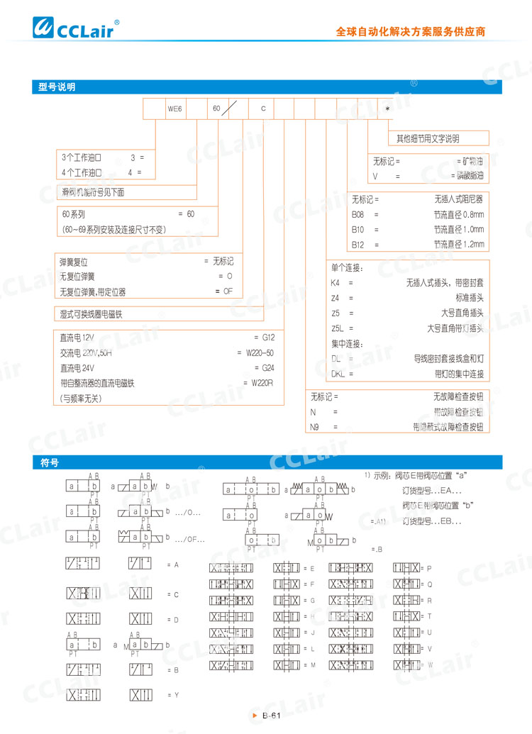 WE6型电磁换向阀-2 