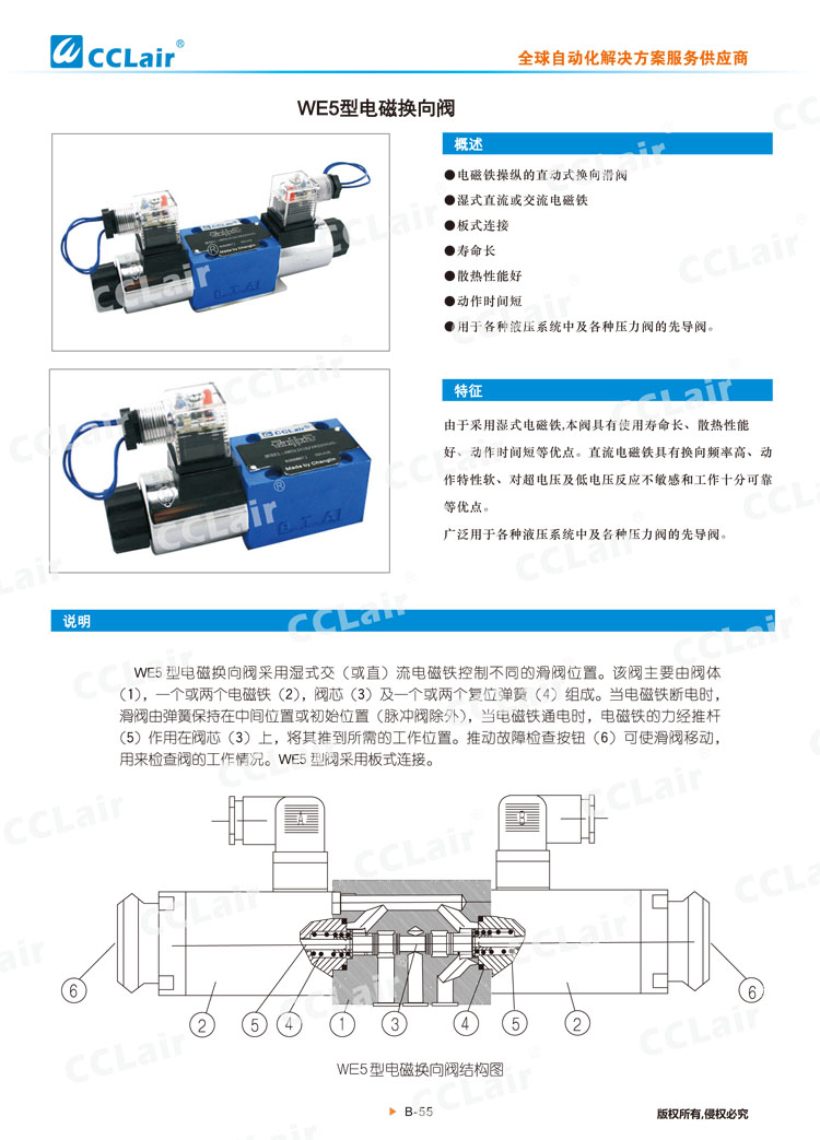 WE5型电磁换向阀-1 