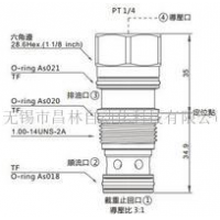 CK3F-T2A-VAN,CK3F-T2A-VCN,CK3F-T2A-VCV,CK3F-T2A-VEV,CK3F-T2A-VEN,CK3F-T2A-VAV,导压开单向阀(外部导压口)